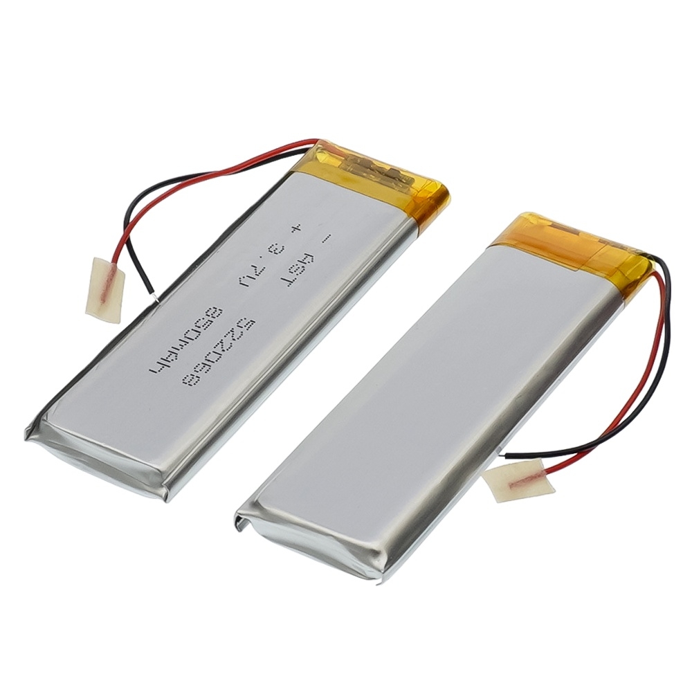 Акумулятор 522068, універсальний, з контролером, 5,5 х 20 х 65 мм (800 mAh)/ для TWS навушників, GPS, Bluetooth колонок | АКБ, батарея, аккумулятор