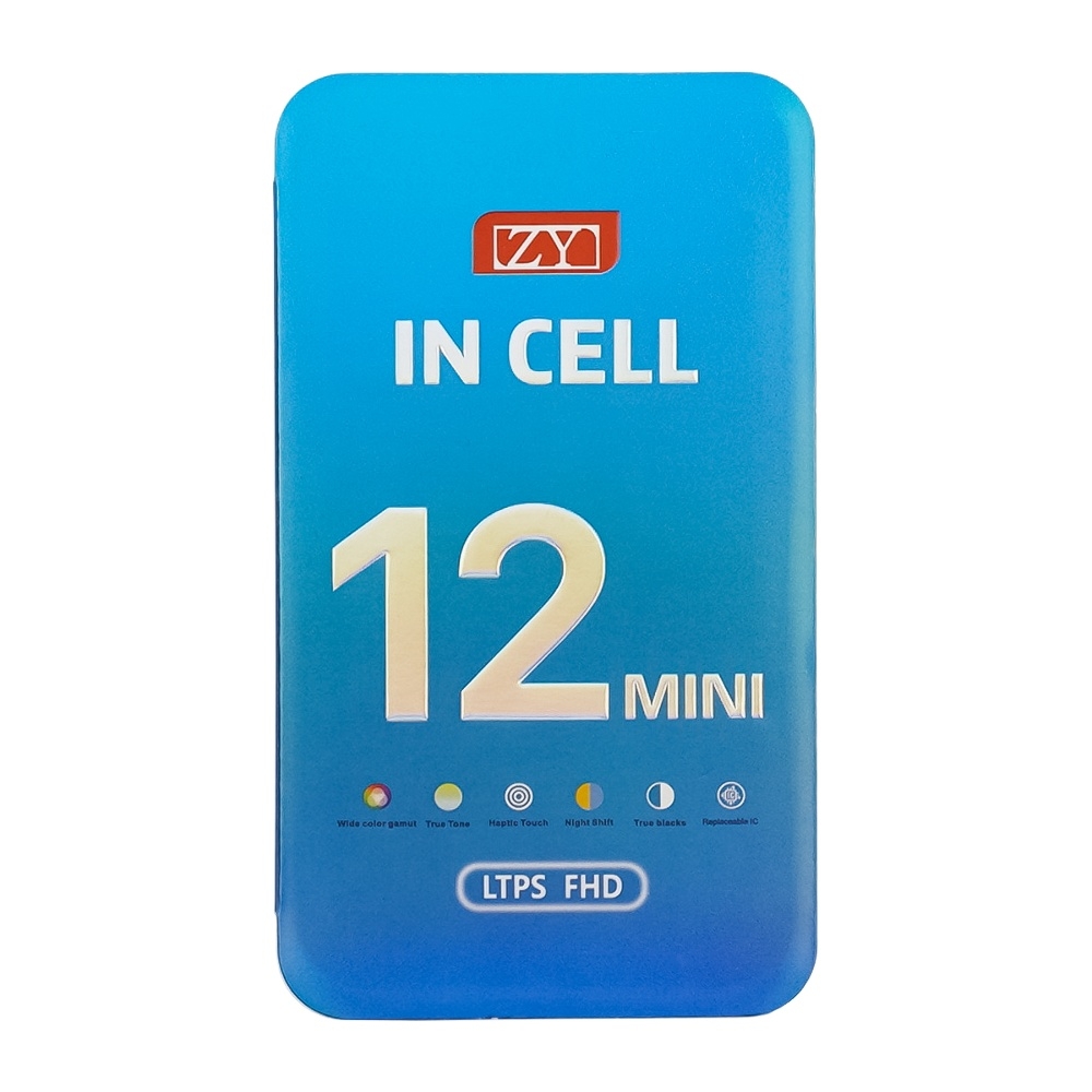 Дисплей Apple iPhone 12 Mini, чорний | з тачскріном | High Copy, IPS, ZY-IN CELL | дисплейный модуль, экран