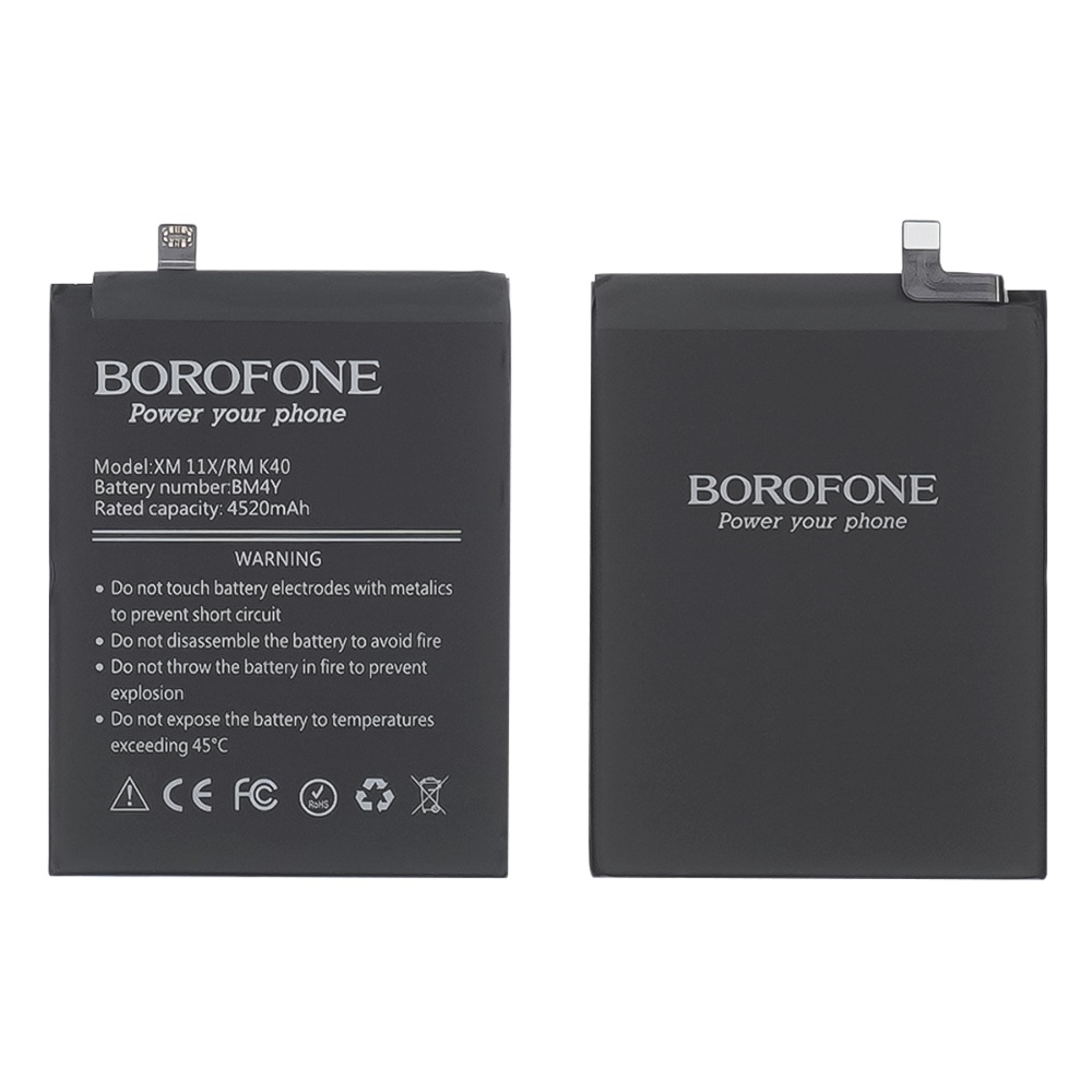 Акумулятор Xiaomi Mi 11i, M2012K11G, Mi 11x Pro, M2012K11I, Poco F3, M2012K11AG, Redmi K40, M2012K11AC, Redmi K40 Pro, M2012K11C, BM4Y, Borofone | 3-12 міс. гарантії | АКБ, батарея, аккумулятор