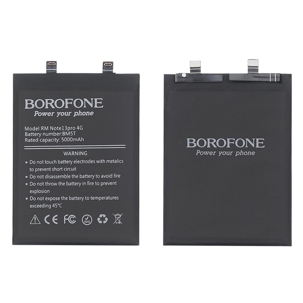Акумулятор Xiaomi Redmi Note 13 Pro (4G)/ Poco M6 Pro/ Poco X6 Pro, BM5T, Borofone | АКБ, батарея, аккумулятор