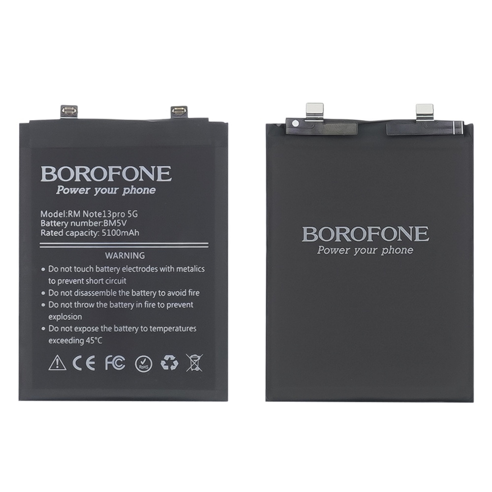 Акумулятор Xiaomi Poco X6, Redmi Note 13 Pro, BM5V, Borofone | 3-12 міс. гарантії | АКБ, батарея, аккумулятор