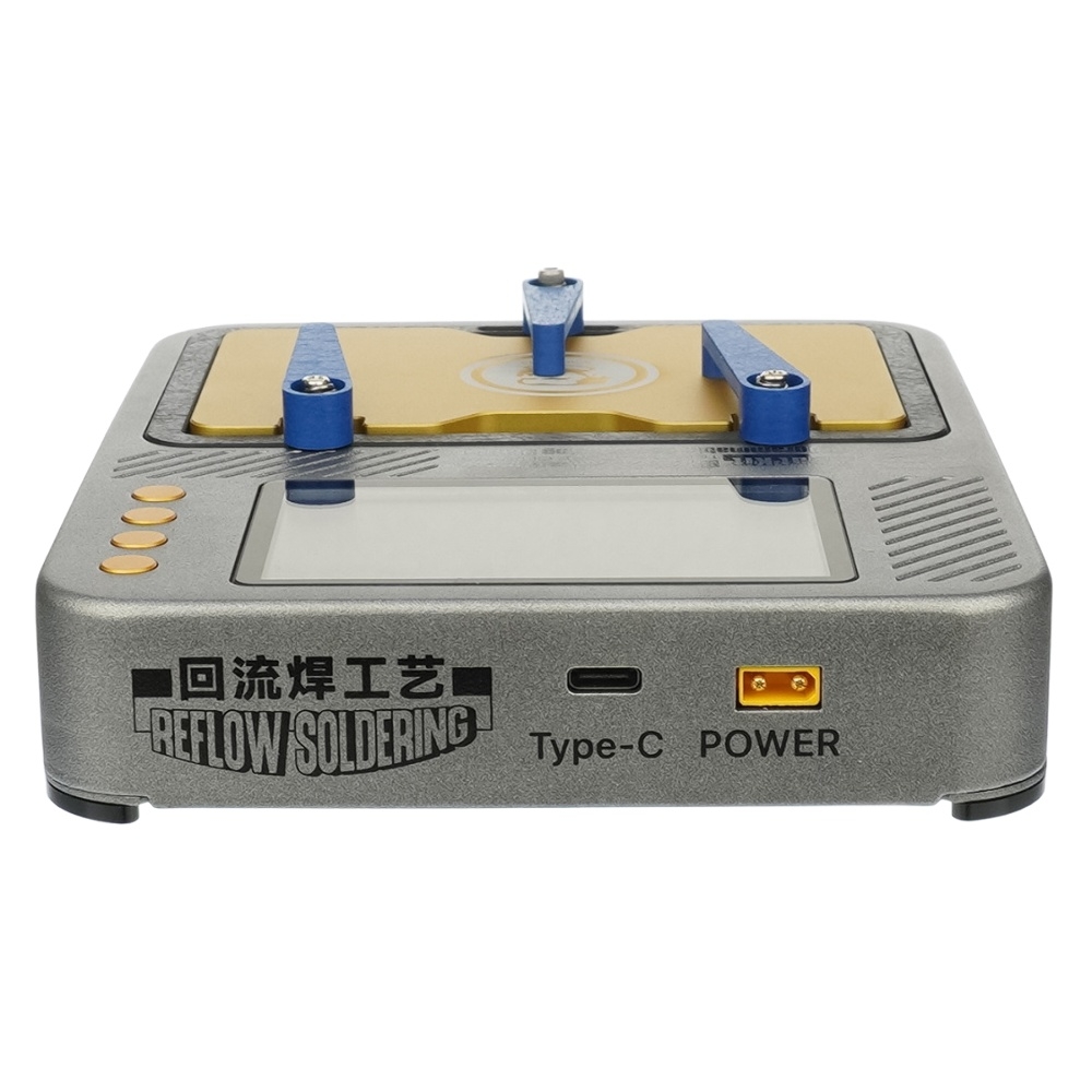 Преднагреватель с ЖК дисплеем Mechanic Heat Kit i15 для ремонта плат, с реболлинг-платформами и BGA трафаретами iPhone X-15 Pro Max