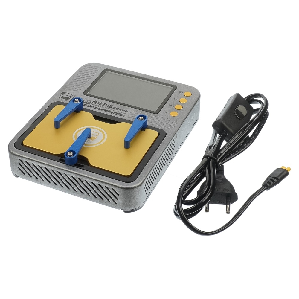 Преднагреватель с ЖК дисплеем Mechanic Heat Kit i15 для ремонта плат, с реболлинг-платформами и BGA трафаретами iPhone X-15 Pro Max