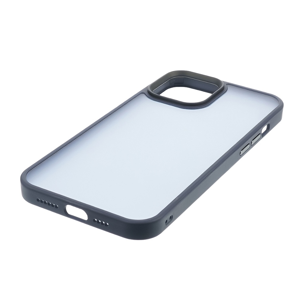 Чехол Colorful Matte Case для Apple iPhone 13/ 14 темно-синий Люкс