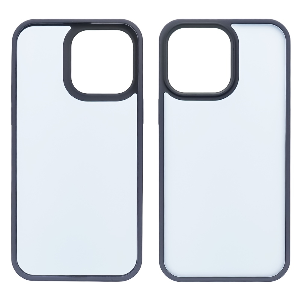 Чехол Colorful Matte Case для Apple iPhone 14 Pro Max темно-синий Люкс