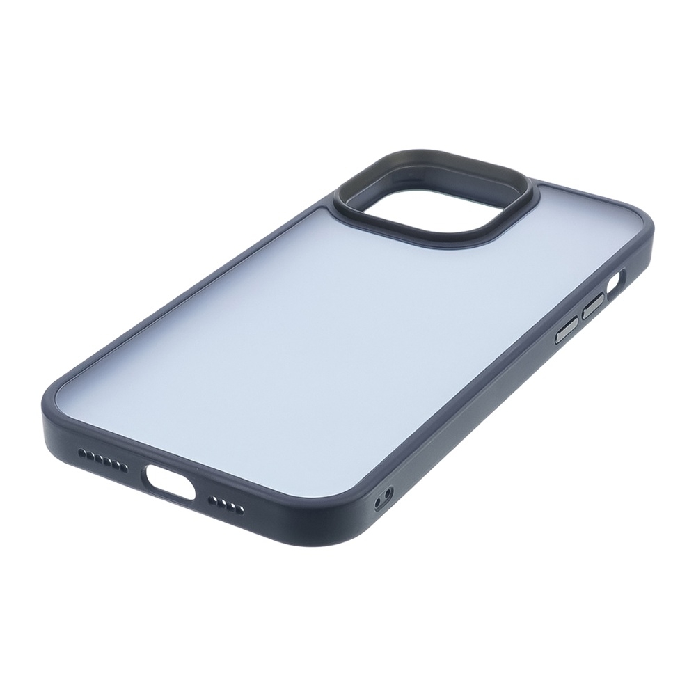 Чехол Colorful Matte Case для Apple iPhone 14 Pro темно-синий Люкс