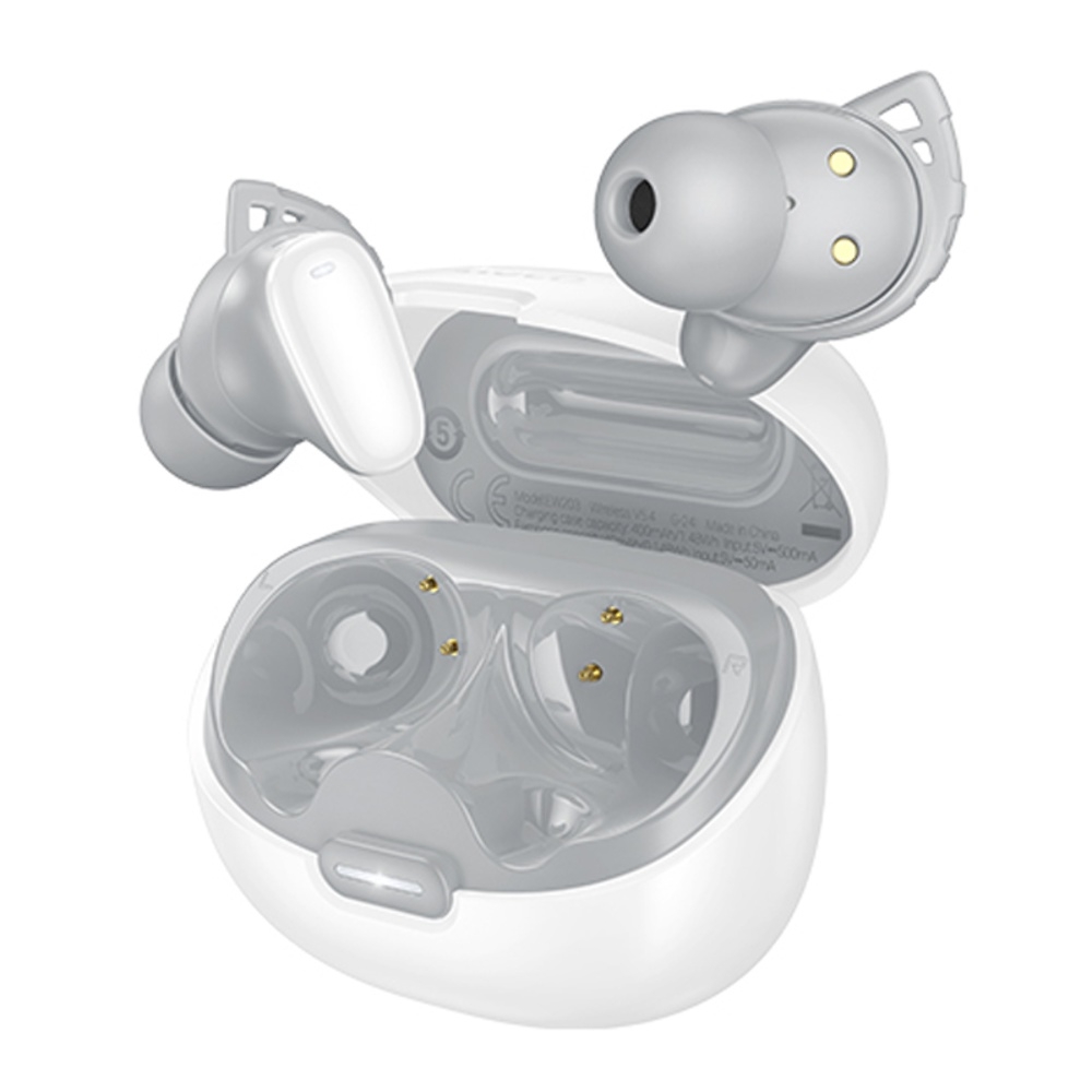 Беспроводные TWS наушники Hoco EW203 вакуумные white