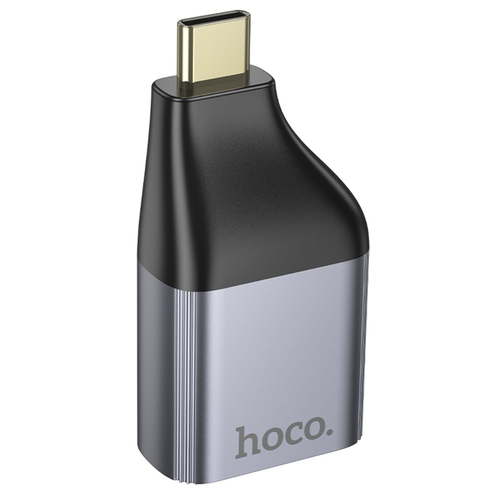 Адаптер переходник Hoco UA33 Type-C to HDTV metal grey
