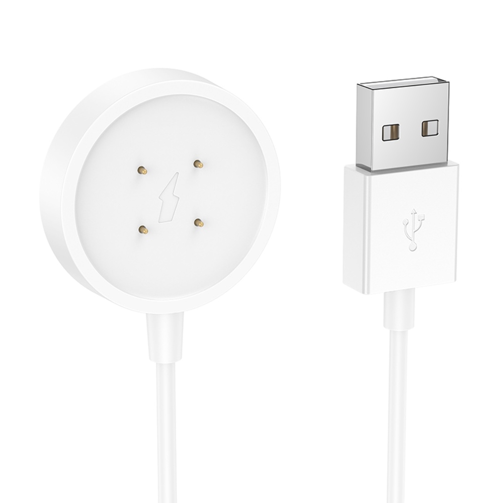 USB кабель для смарт часов Hoco Y24 white
