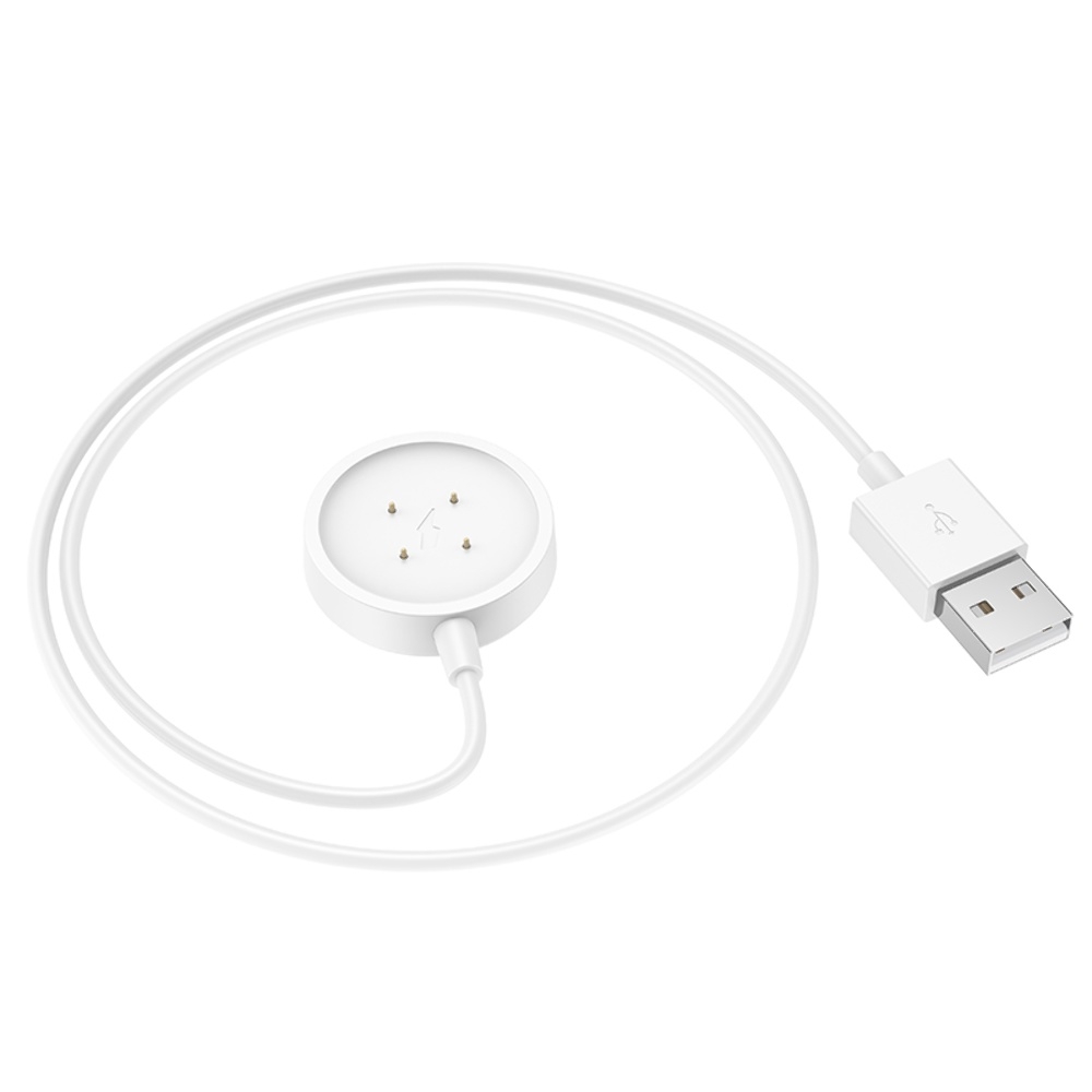 USB кабель для смарт часов Hoco Y24 white
