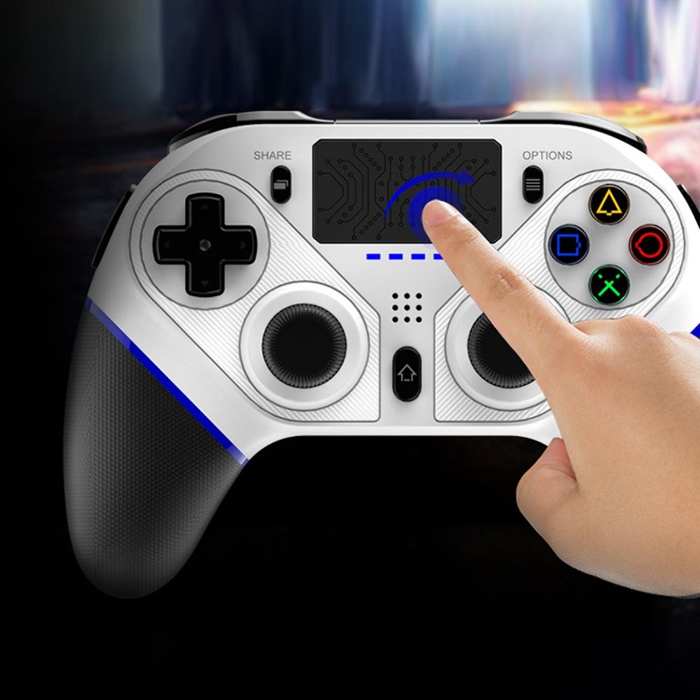 Геймпад Ipega 4010B с поддрежкой PS/PC/Android/IOS черно-белый