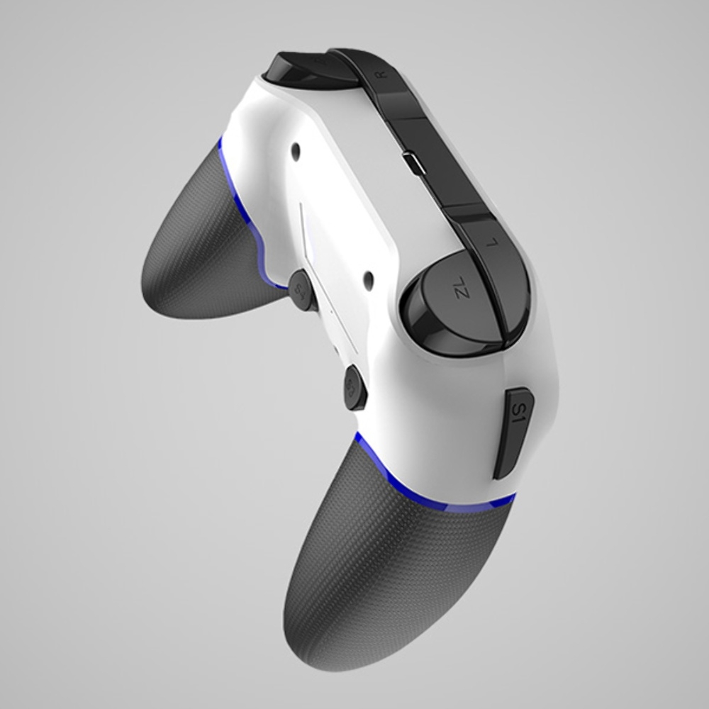 Геймпад Ipega 4010B с поддрежкой PS/PC/Android/IOS черно-белый