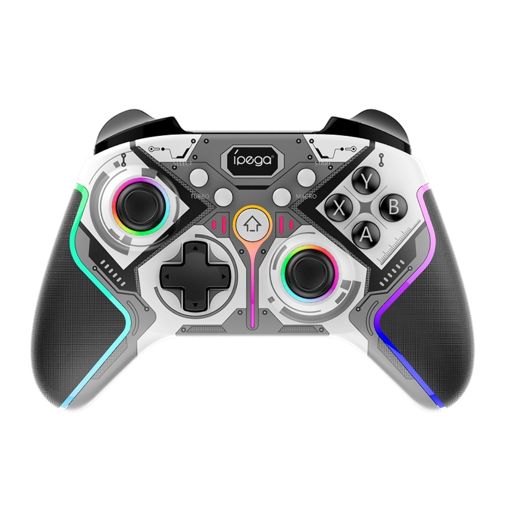 Геймпад Ipega PG-9666SH PS/PC/Android/IOS с RGB подсветкой темно-серый