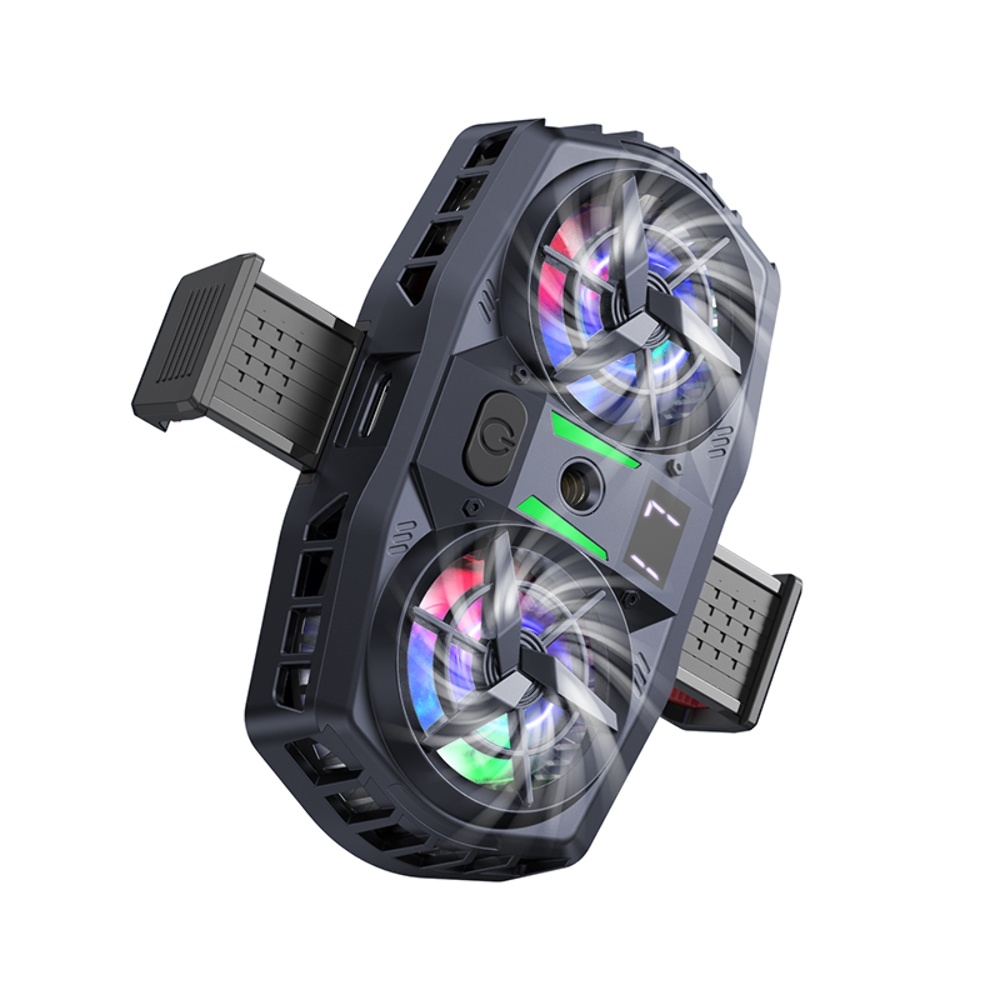 Кулер активного охлаждения для телефона Hoco GM36 black