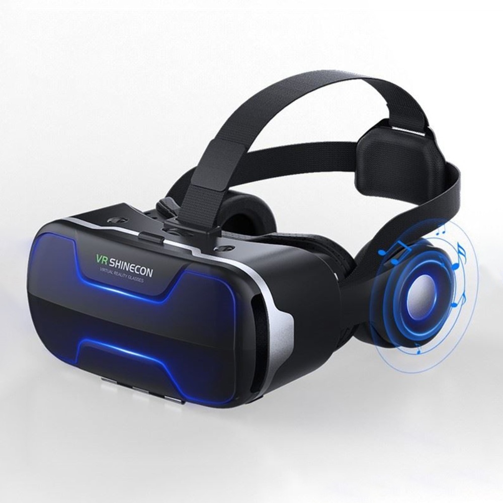 Очки виртуальной реальности с наушниками SC-G02ED черные
