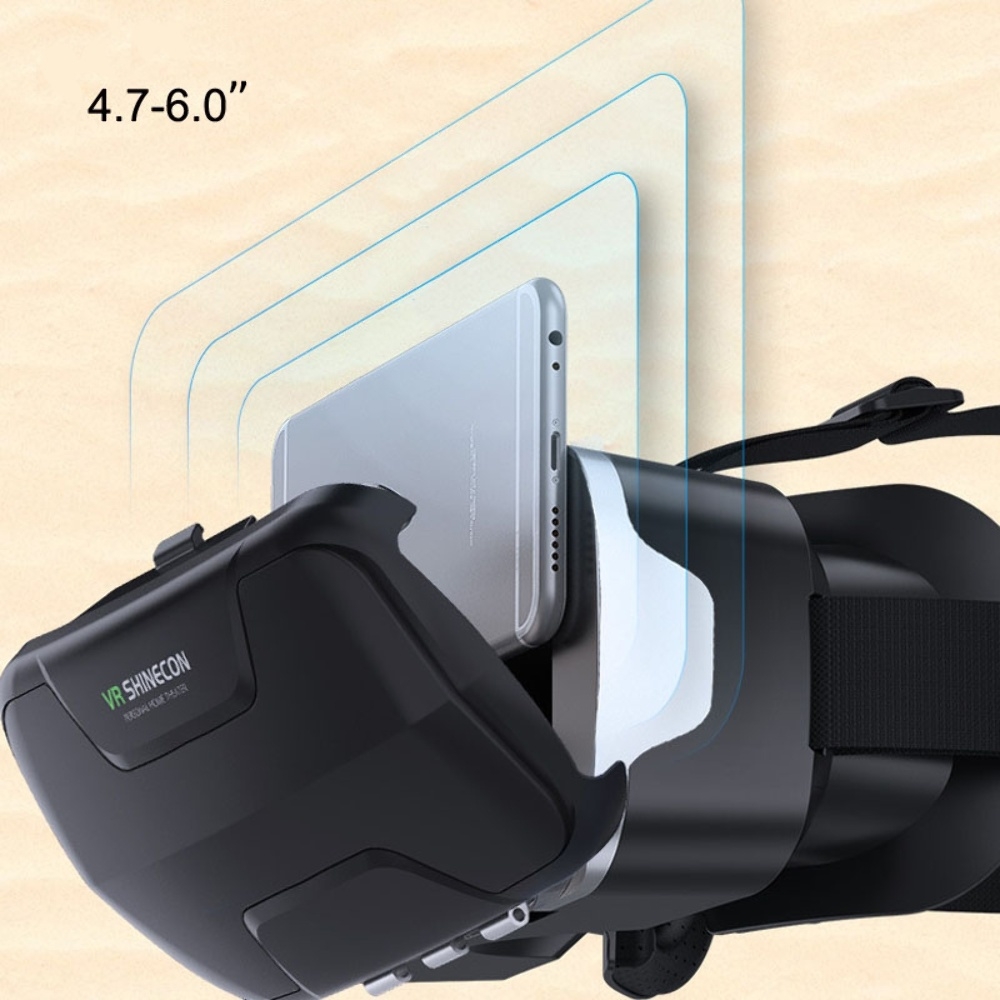 Очки виртуальной реальности с наушниками SC-G02ED черные