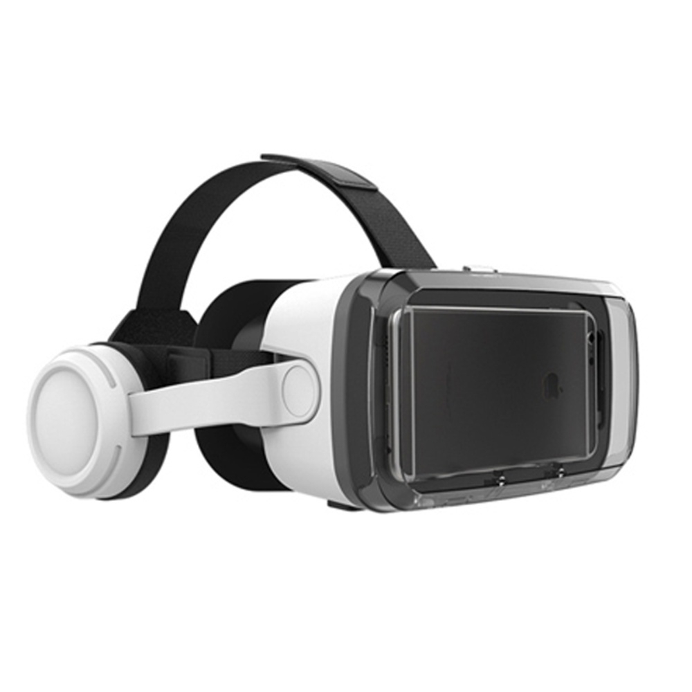 Очки виртуальной реальности с наушниками SC-G04BS черно-белые