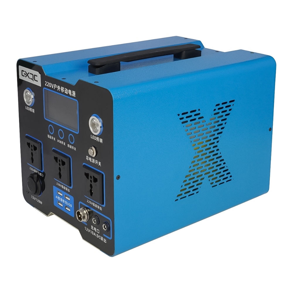 Зарядная станиция GXQC LQ-SW1500WX 3000/1500W 1460Wh LiFePO4 220V чистый синус