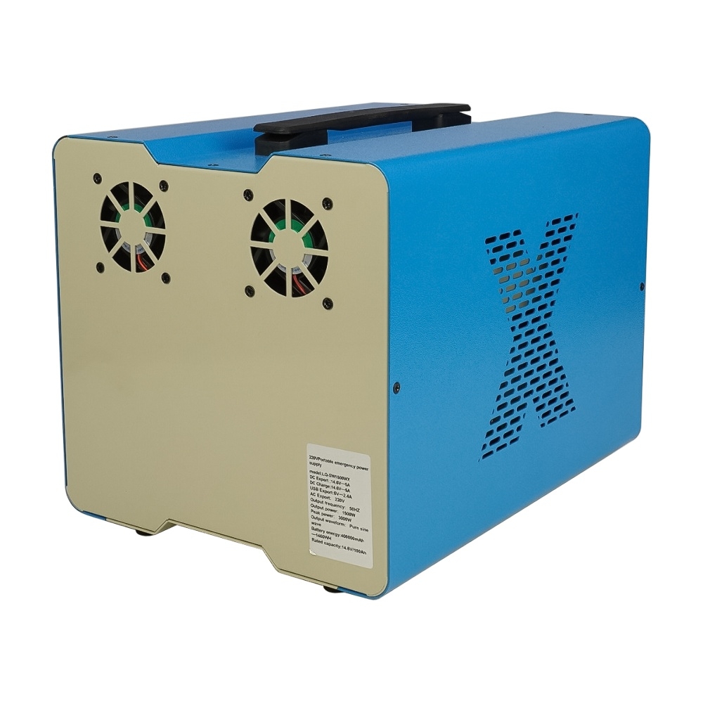 Зарядная станиция GXQC LQ-SW1500WX 3000/1500W 1460Wh LiFePO4 220V чистый синус