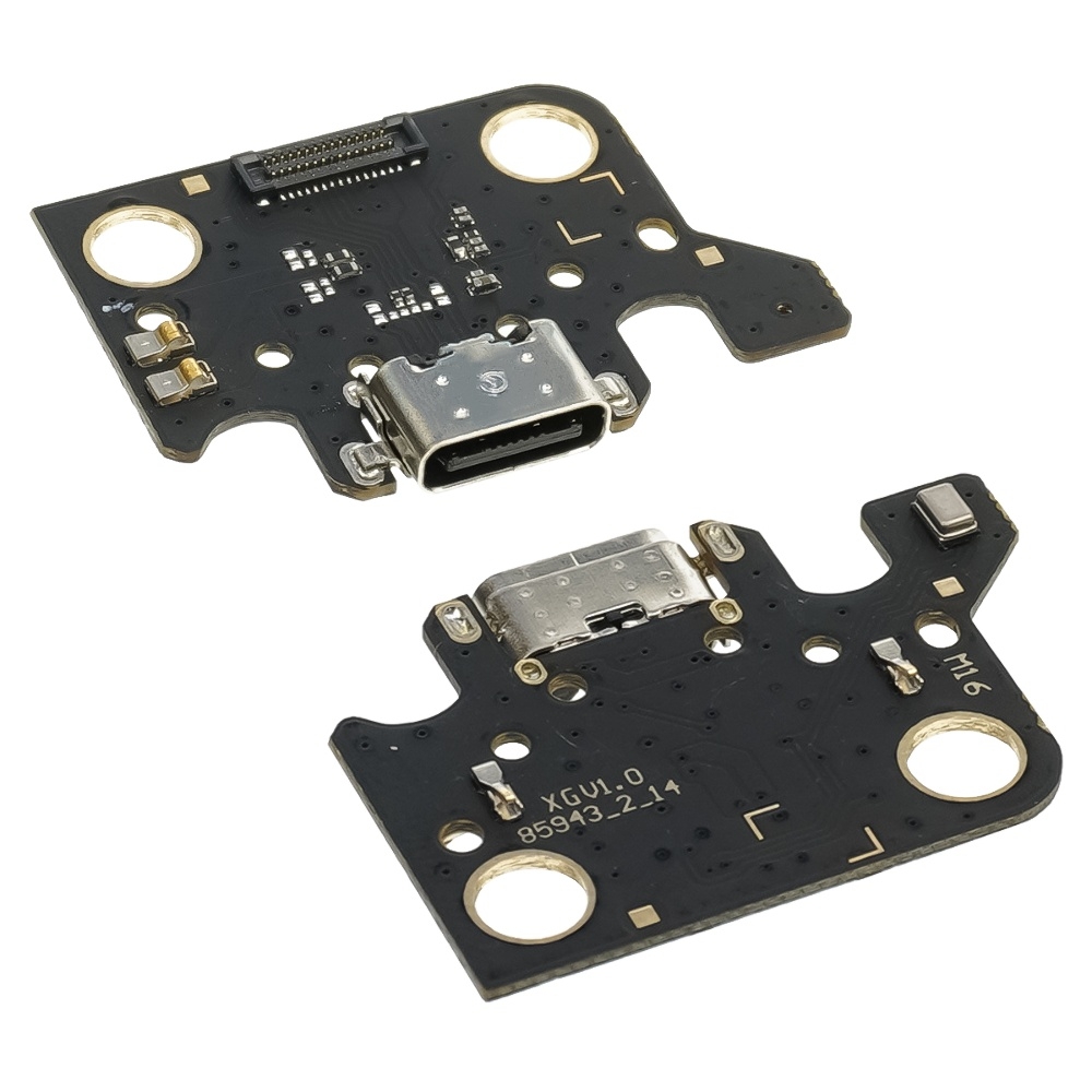 Плата зарядки Samsung SM-T500 Galaxy TAB A7 10.4, шлейф коннектора зарядки, с микрофоном, High Copy