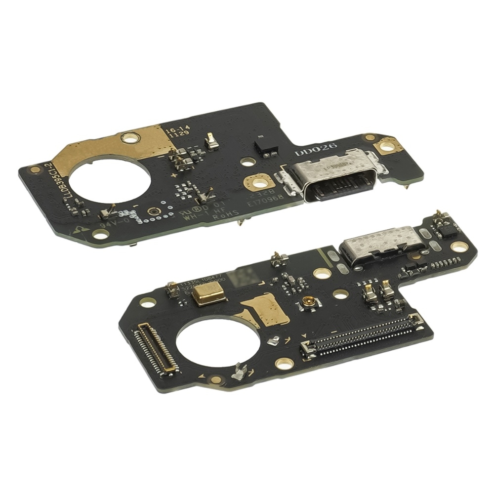 Плата зарядки Xiaomi Redmi Note 12 4G, шлейф коннектора зарядки, с микрофоном, Original (PRC)
