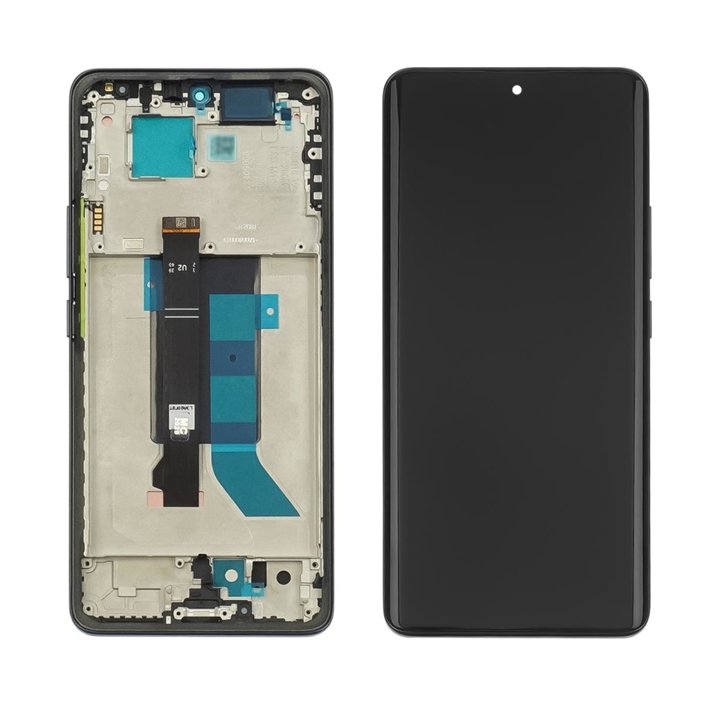 Дисплей Xiaomi Redmi Note 14 Pro 5G, чорний | з тачскріном | в передній панелі | High Copy, OLED | дисплейный модуль, экран