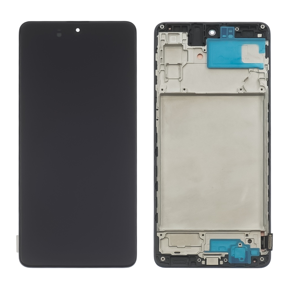 Дисплей Samsung SM-M515 Galaxy M51, чорний | з тачскріном | в передній панелі | High Copy, OLED | дисплейный модуль, экран