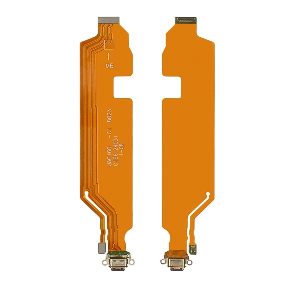 Шлейф Oppo Reno 12 с разъемом зарядки