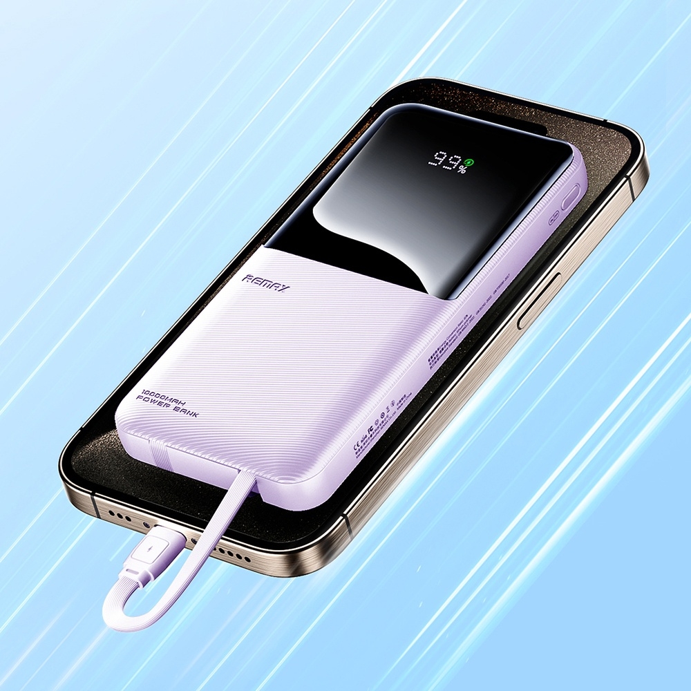 Power bank Remax RPP-679 10000mAh 22W purple
