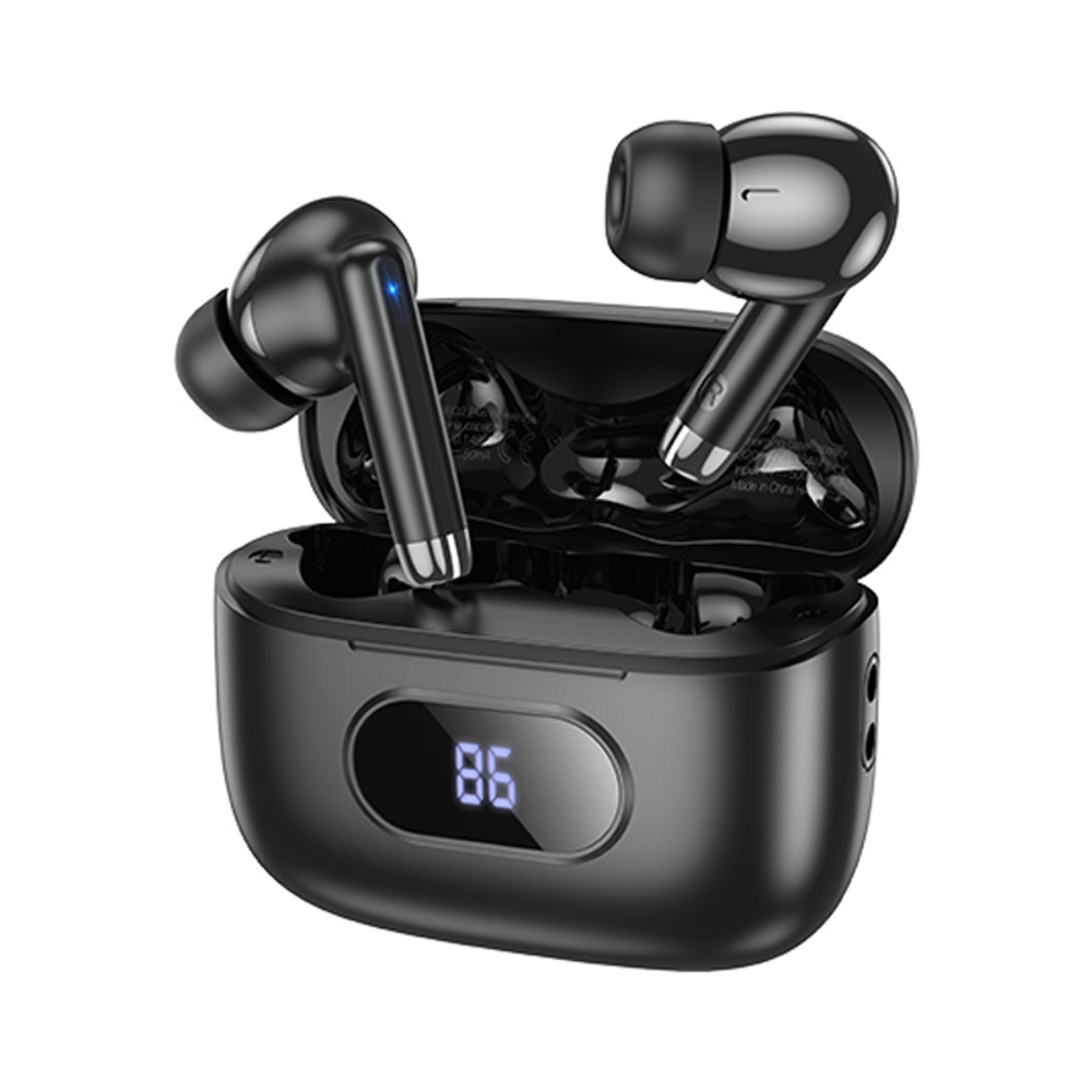 Беспроводные TWS наушники Hoco EQ2 Plus вакуумные black