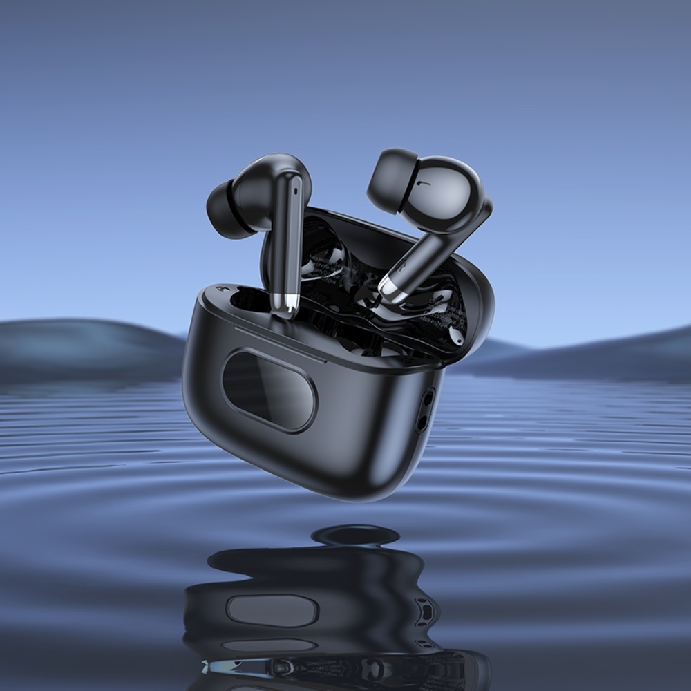 Беспроводные TWS наушники Hoco EQ2 Plus вакуумные black