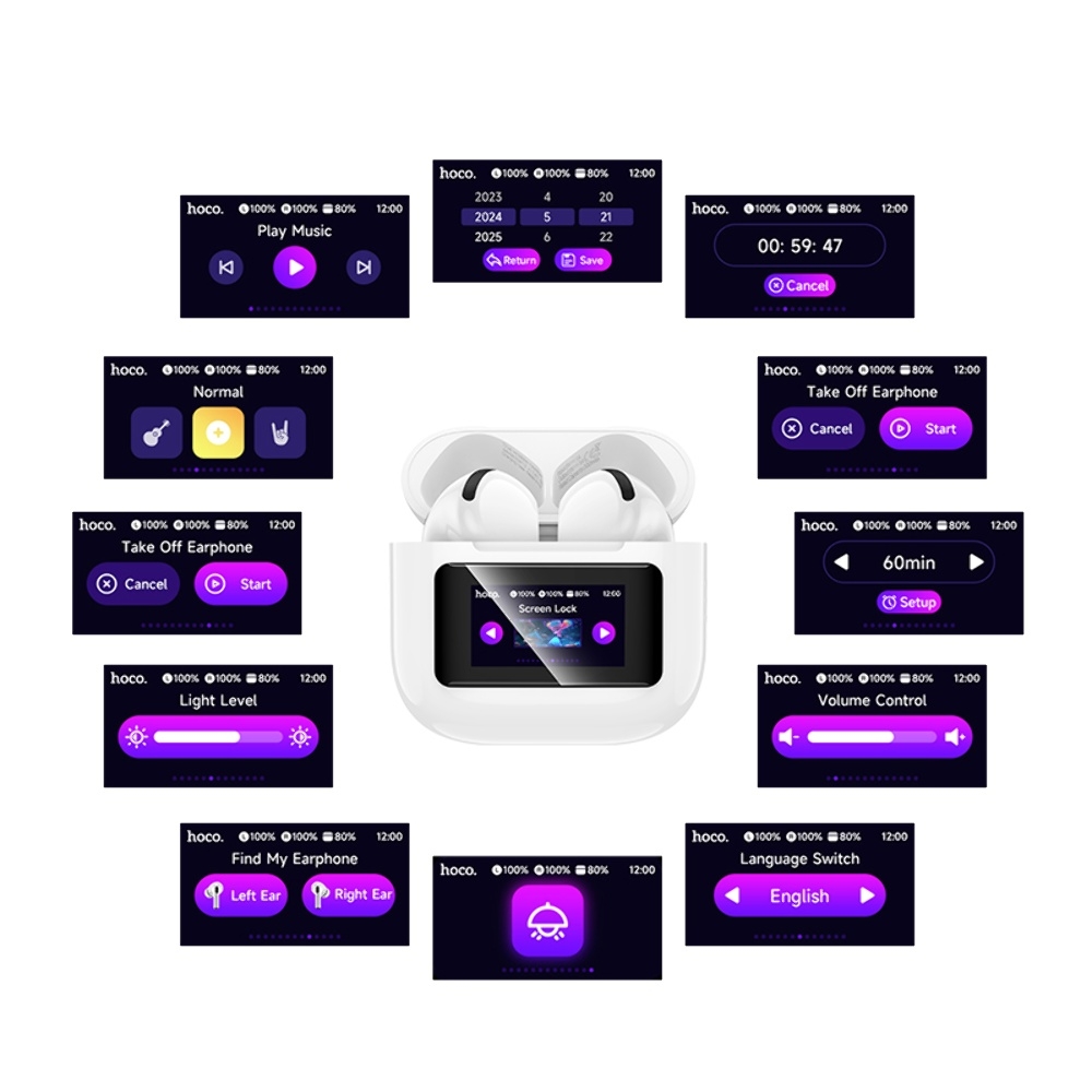 Беспроводные TWS наушники Hoco EW73 вкладыши white