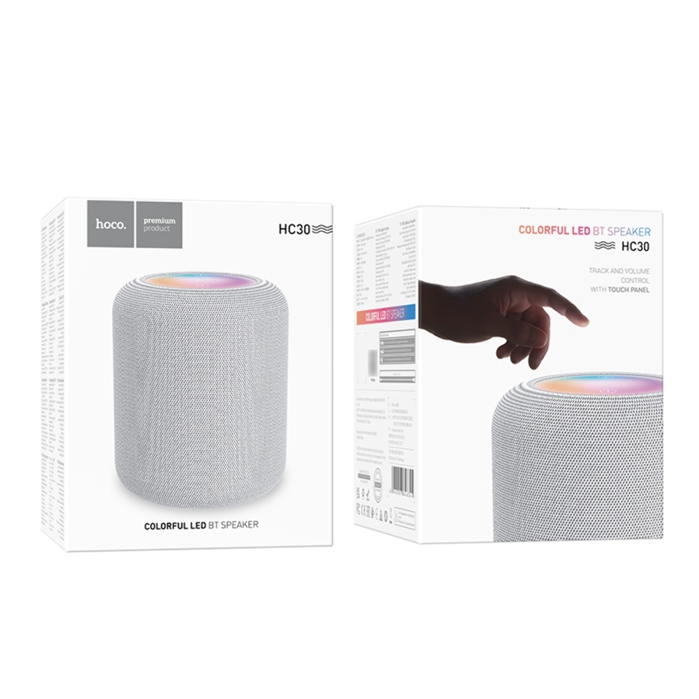 Портативная Bluetooth колонка Hoco HC30 gray