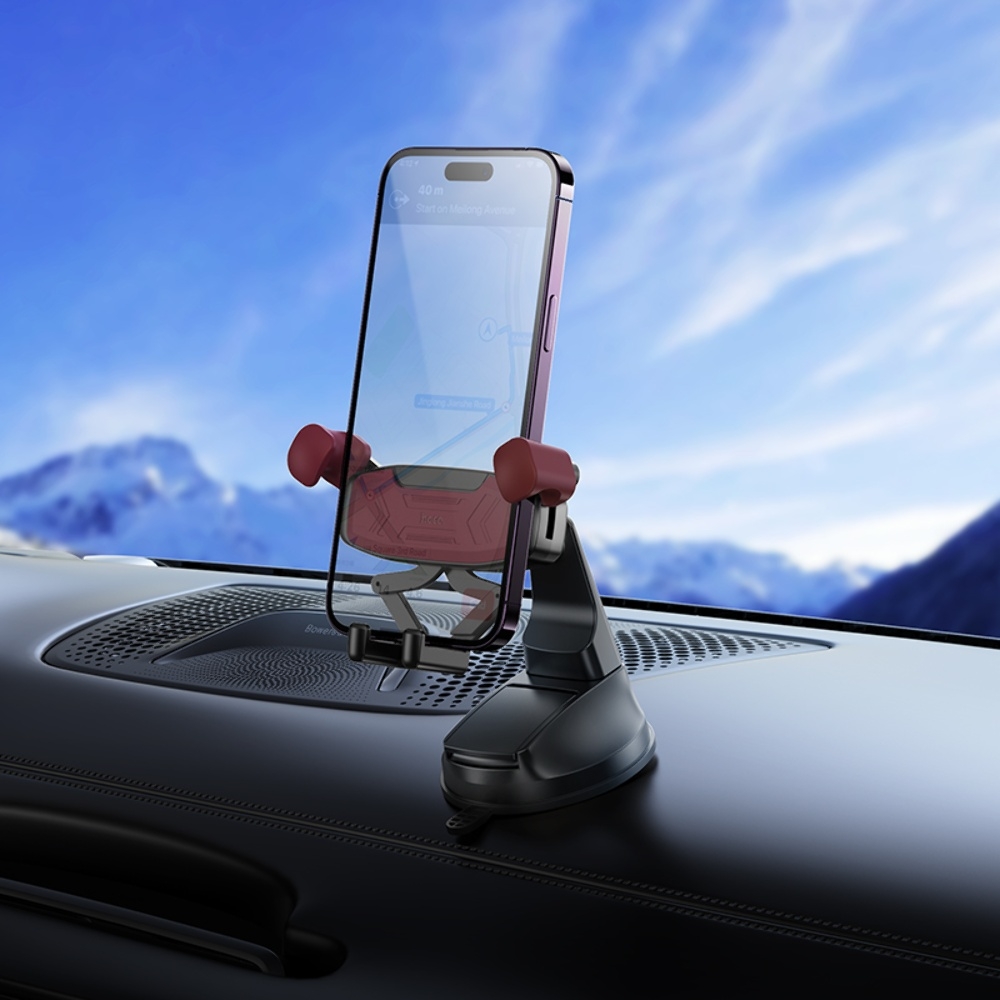 Автодержатель Hoco H67 black and red