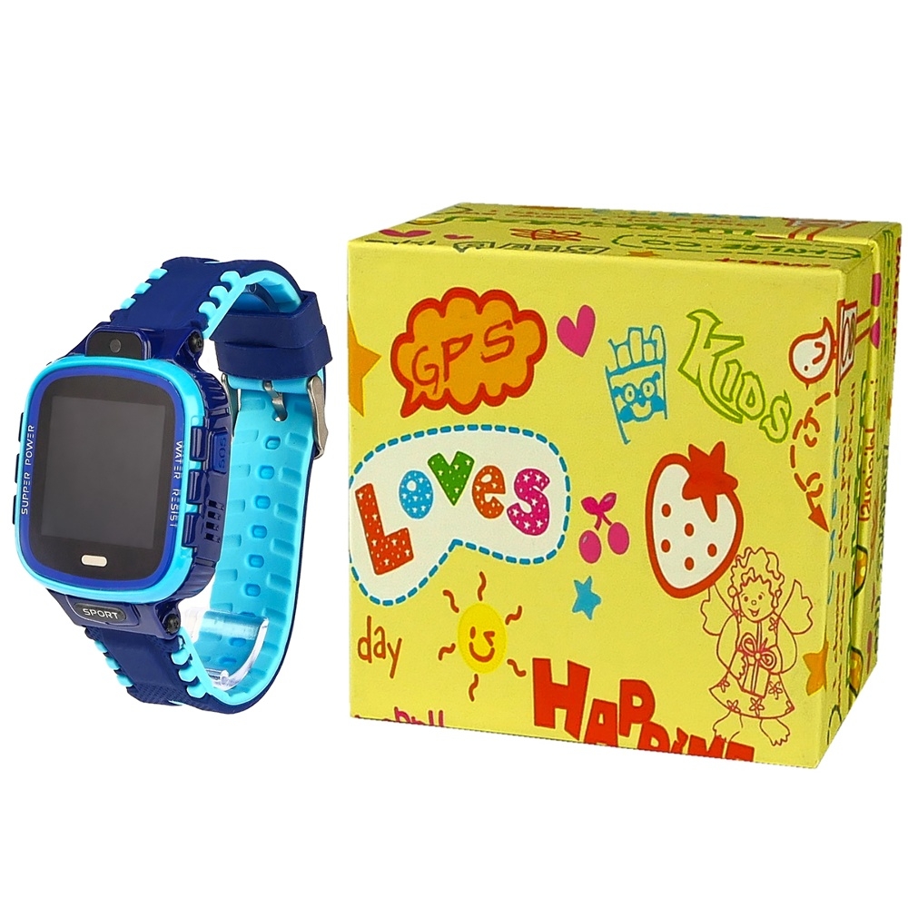 Детские смарт часы TD26w синие