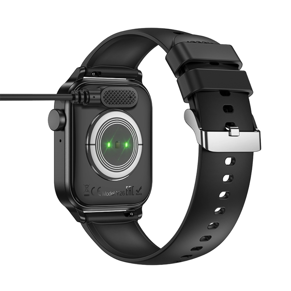 USB кабель для смарт часов Hoco Y26/Y27 black
