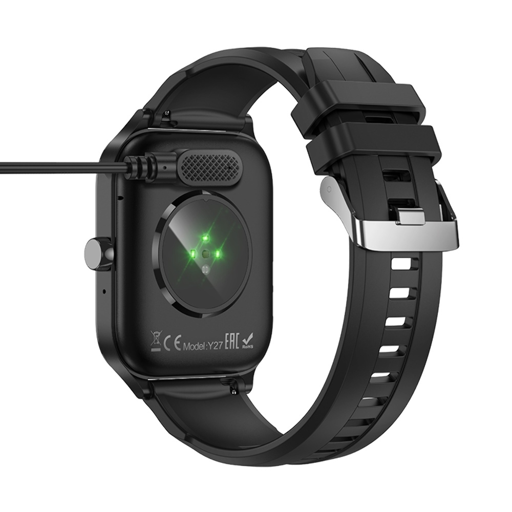 USB кабель для смарт часов Hoco Y26/Y27 black
