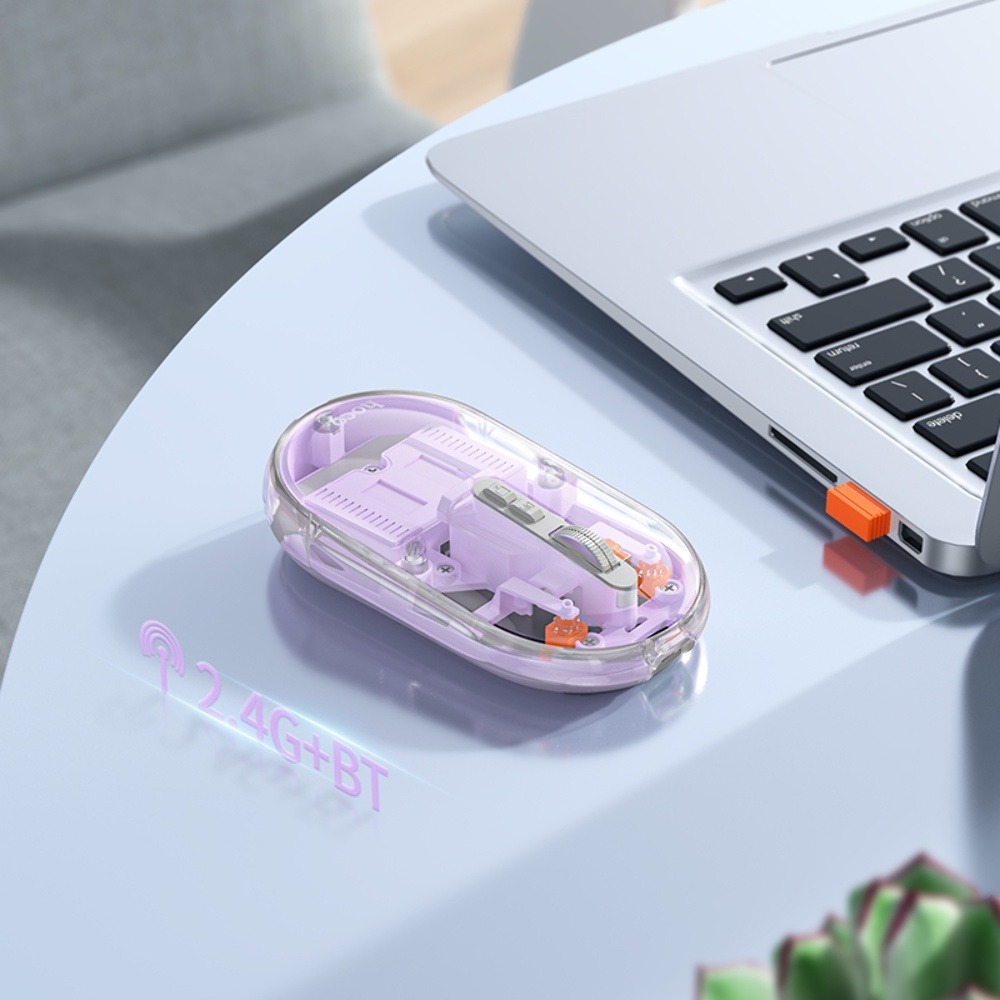 Беспроводная мышь Hoco GM35 romantic purple