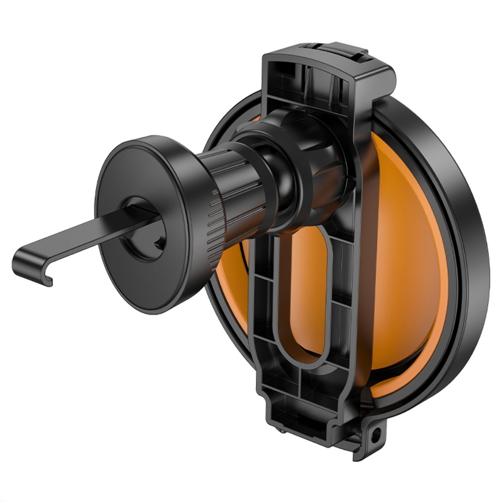 Автомобильный подстаканник в дефлектор Hoco ZP14 black orange