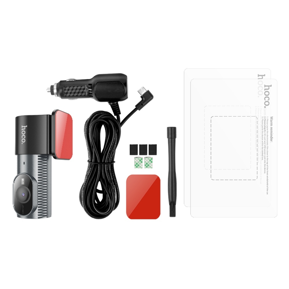 Видеорегистратор Hoco DV13 безэкранный скрытый iron gray