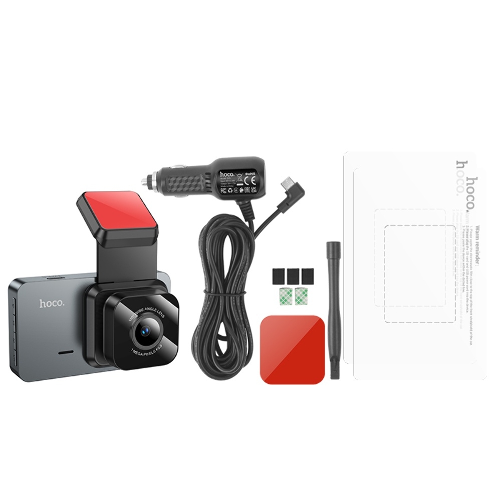 Видеорегистратор Hoco DV9 metal gray