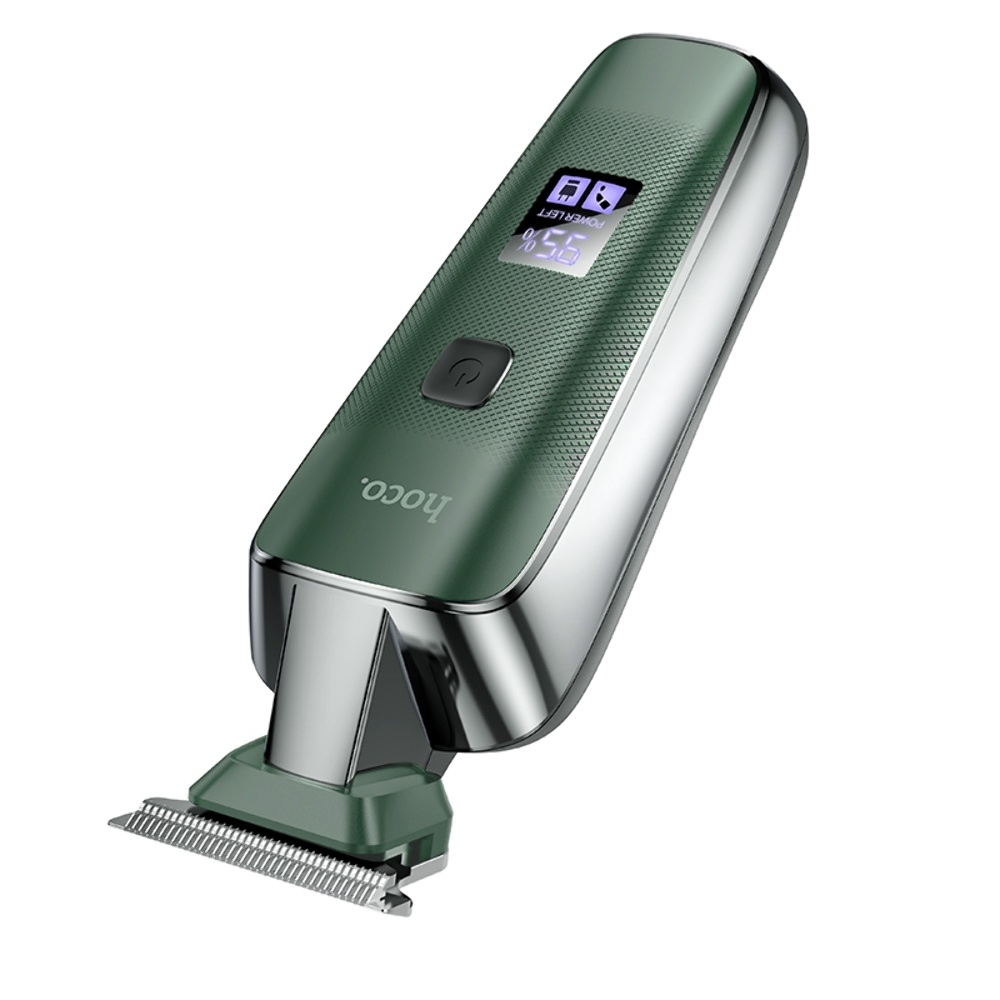 Машинка для стрижки волос Hoco HP23 green