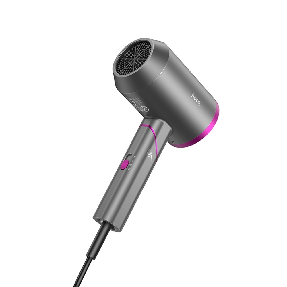 Фен для волос Hoco HP13 Plus rose red