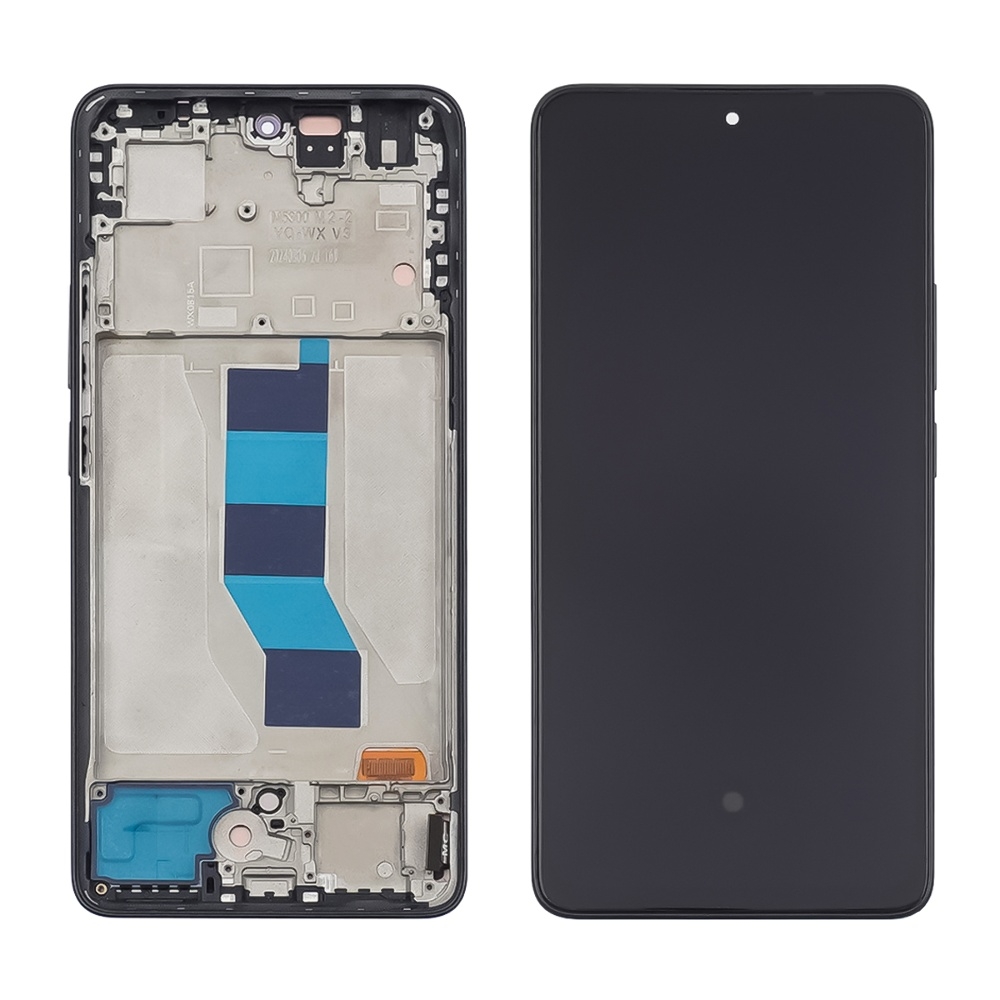 Дисплей Xiaomi Redmi Note 14 5G, чорний | з тачскріном | в передній панелі | High Copy, OLED | дисплейный модуль, экран