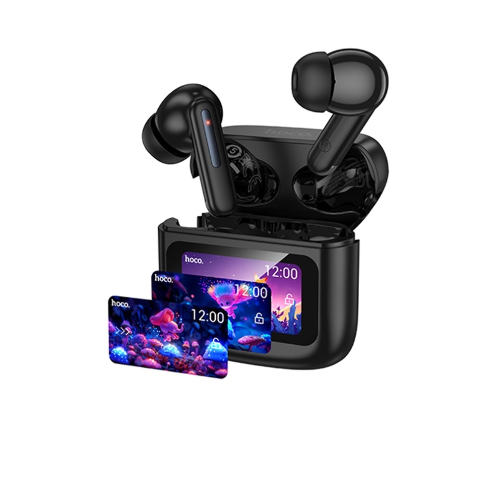 Беспроводные TWS наушники Hoco EQ14 вакуумные black