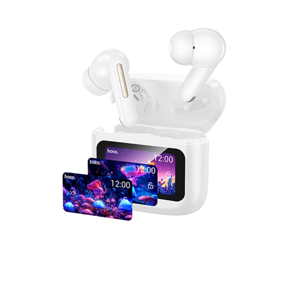 Беспроводные TWS наушники Hoco EQ14 вакуумные white