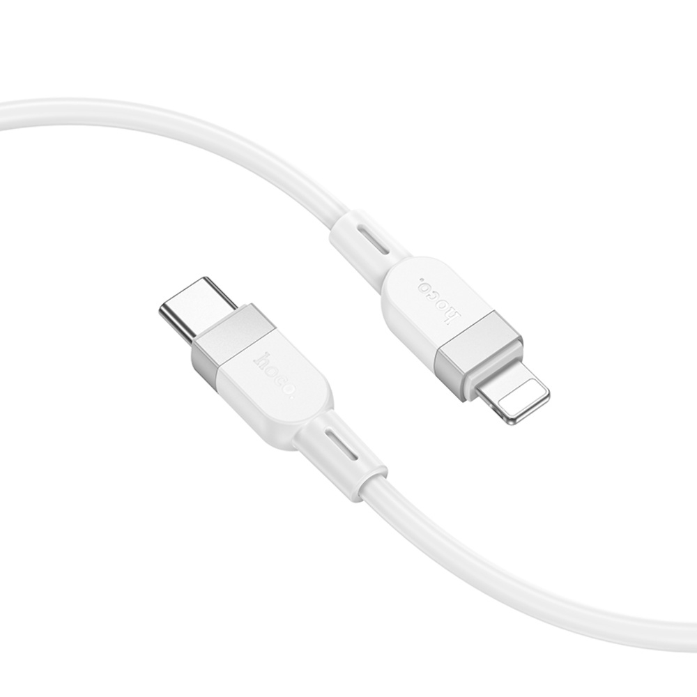 Кабель Hoco X109 Type-C to Lightning 1m white