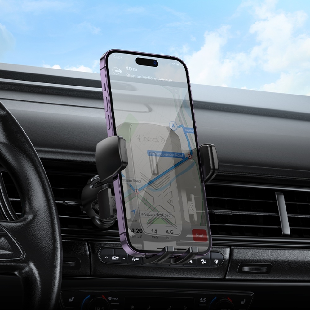 Автодержатель Hoco H64 black