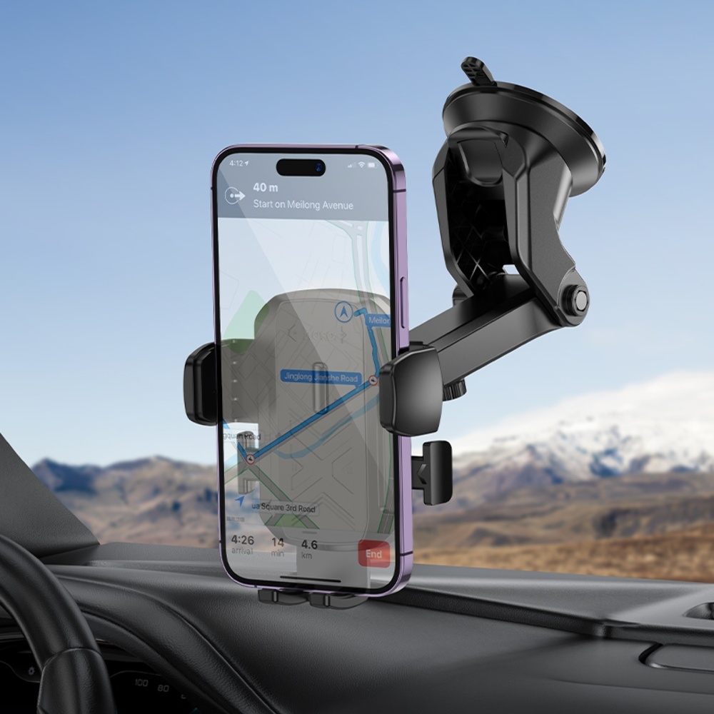 Автодержатель Hoco H65 black