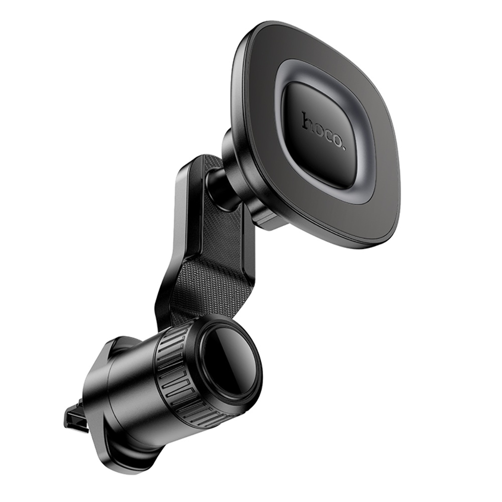 Автодержатель Hoco H74 магнитный black metal gray